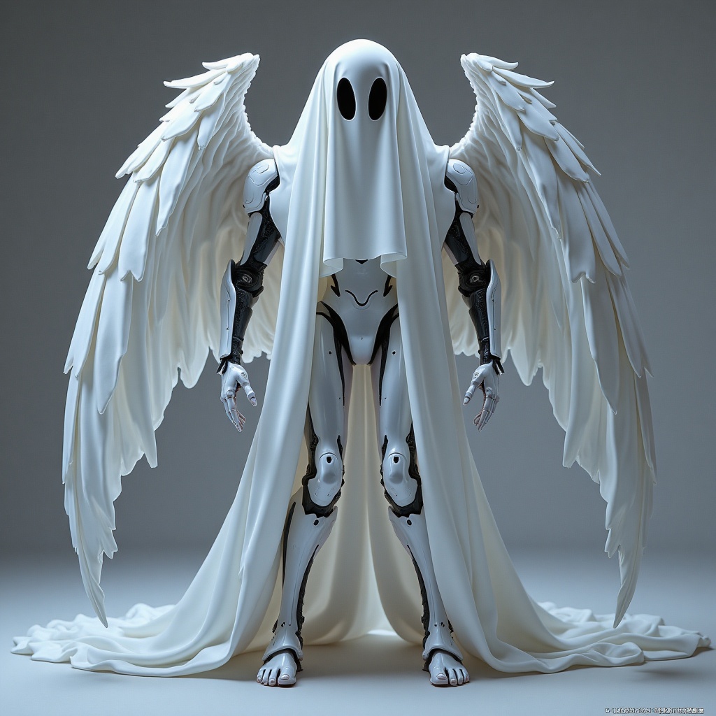 nuan ghost,nuan ghost,A ghost mechanical structure,mechanical wings,
