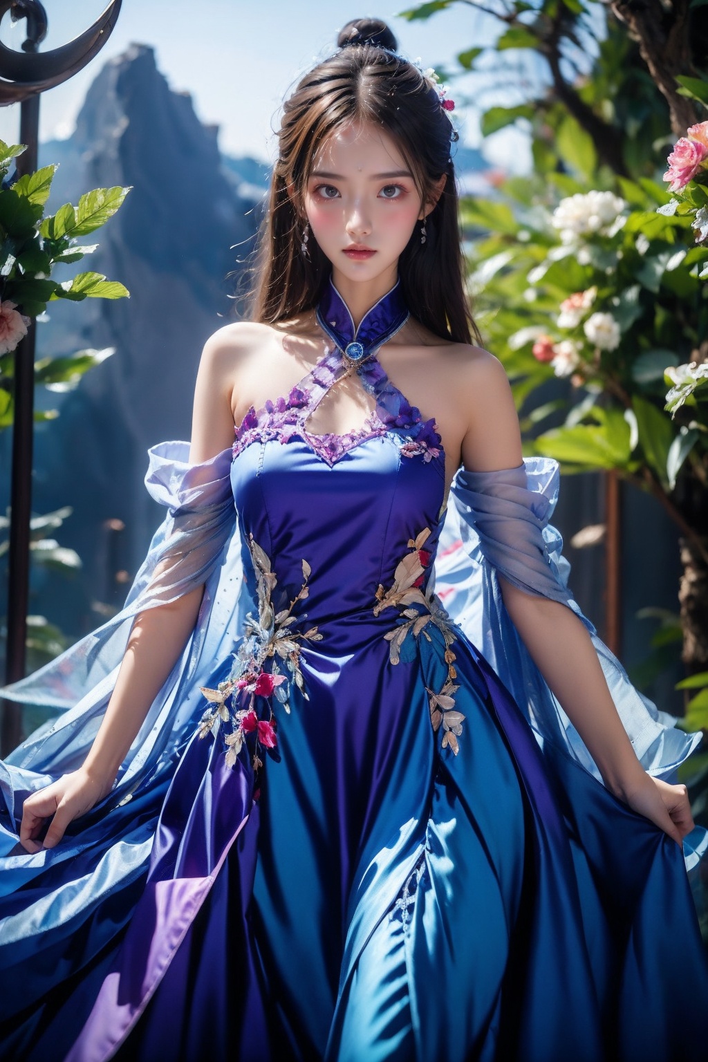18 y.o girl,dress,<lora:Again_Style:1>,<lora:Again_Girl_A11:0.8>