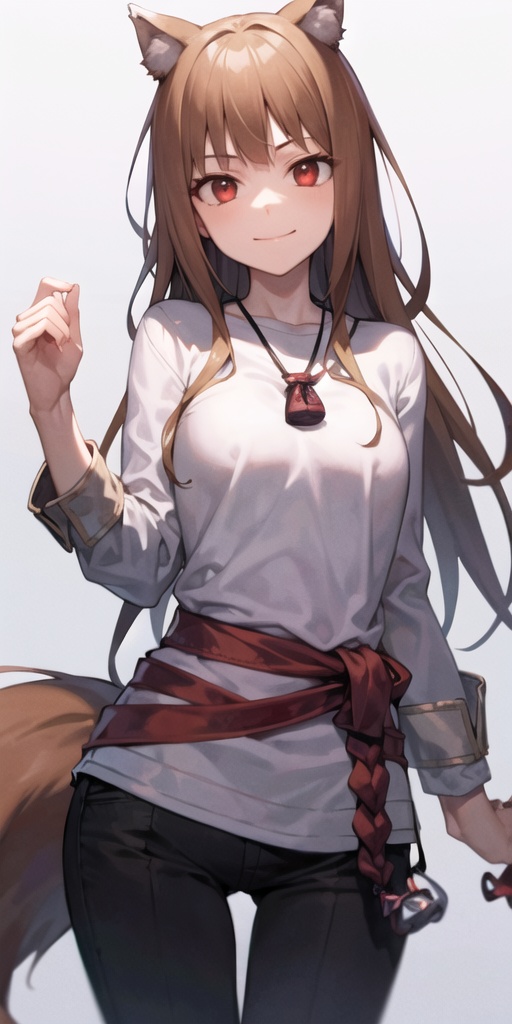 1girl,  animal ears,  belt on Tensor.Art