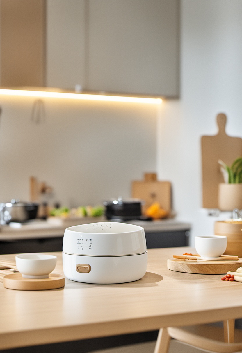 <lora:Q-XL-000006:1>,jiadian,no humans,bowl,table,food,kitchen,indoors,plant,scenery,plate,chopsticks,cup,blurry,counter,chair,cutting board,