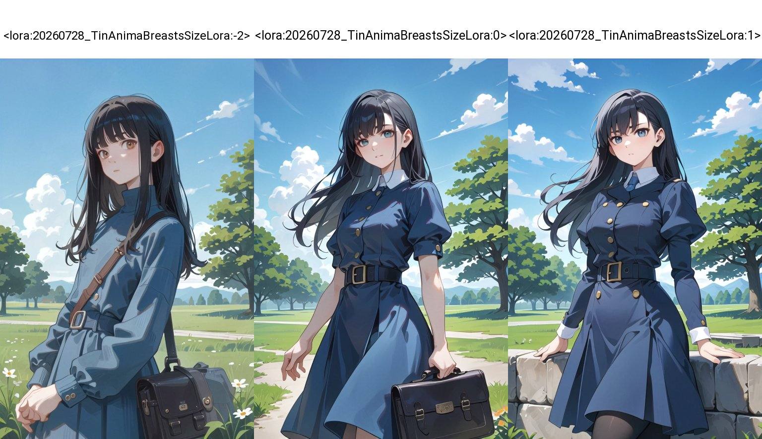 1girl,  outdoors,  tree on Tensor.Art