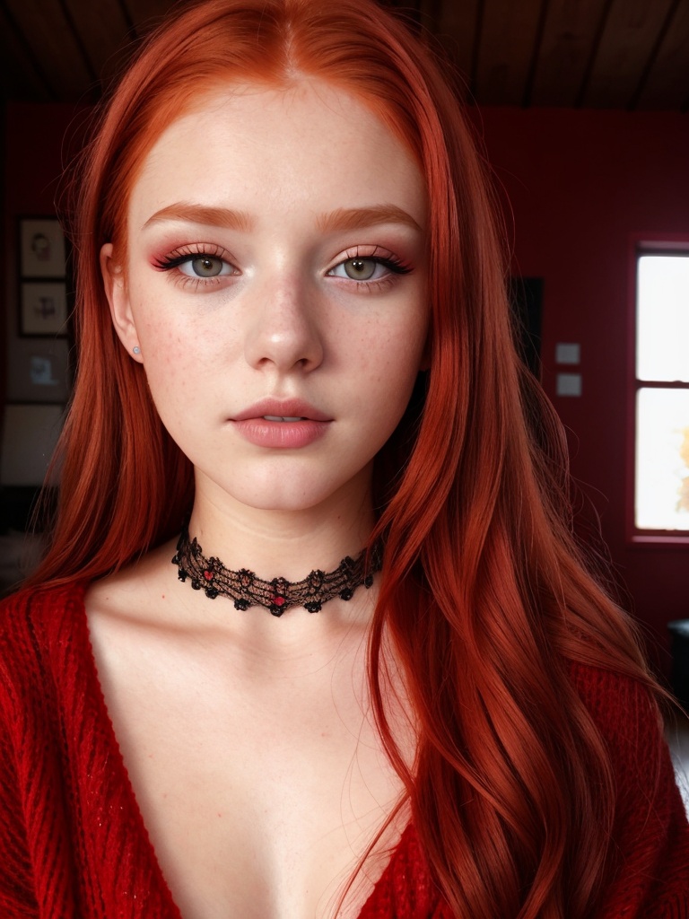 raw photo,  ,  makeup on Tensor.Art