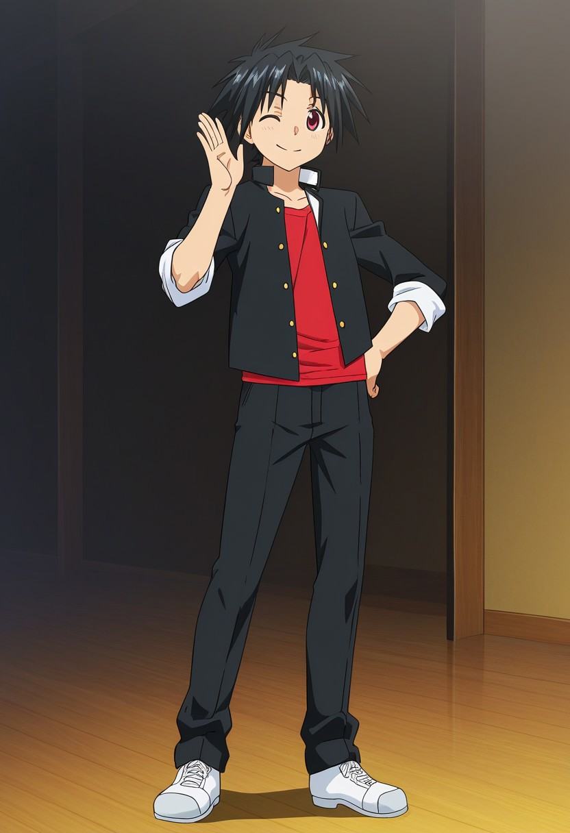 Solo Male,  anime,  Touta Konoe on Tensor.Art