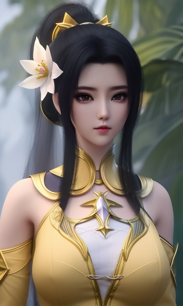 (,1girl, ,best quality, ),looking at viewer, <lora:401-DA-大主宰-叶轻灵:0.8> ,ultra detailed background,ultra detailed background,ultra realistic 8k cg,, ,masterpiece, (( , )),, ,tamari \(flawless\),, spirit blossom \(league of legends\),   ,   (()), (), ,,