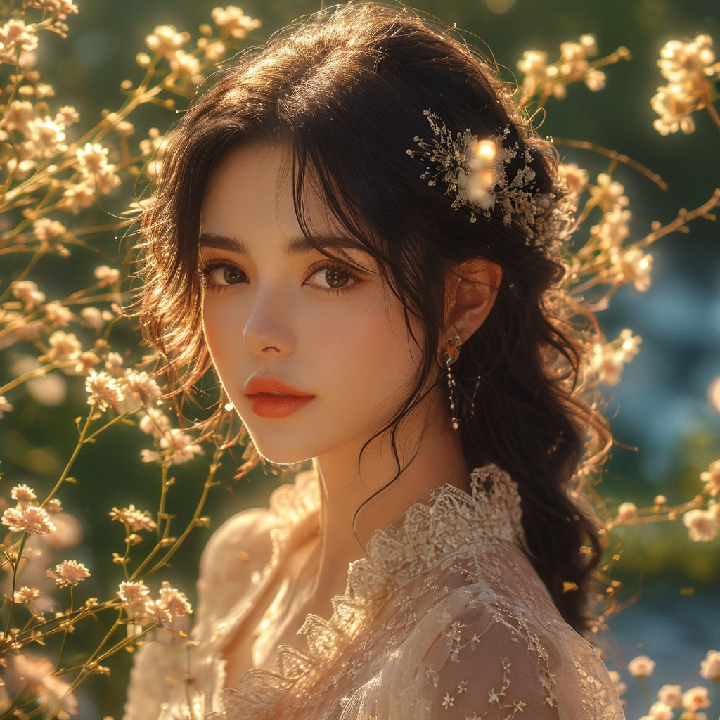 anchemixgirlr,1girl,black hair,jewelry,looking at viewer,solo,upper body,best quality,masterpiece,original,best quality,highly detailed,
