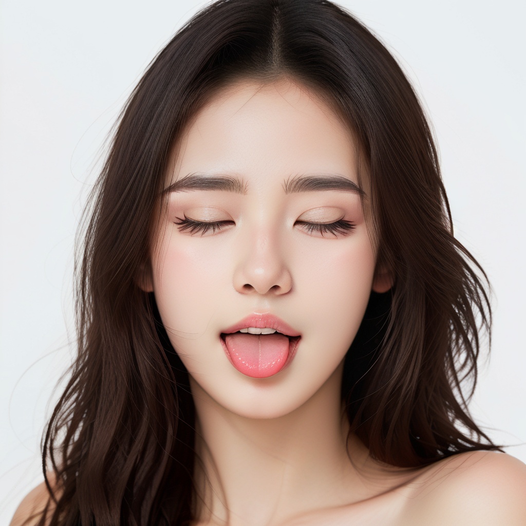 ((upper_body)),2.5D,naughty,((open 1 eyes)),tongue out,<lora:爱打小怪兽伸舌头版v1:1.3>,masterpiece,best quality,lineart,<lora:线稿lineart_1.0:0.5>,1girl,((beauty face:0.8)),8K,
