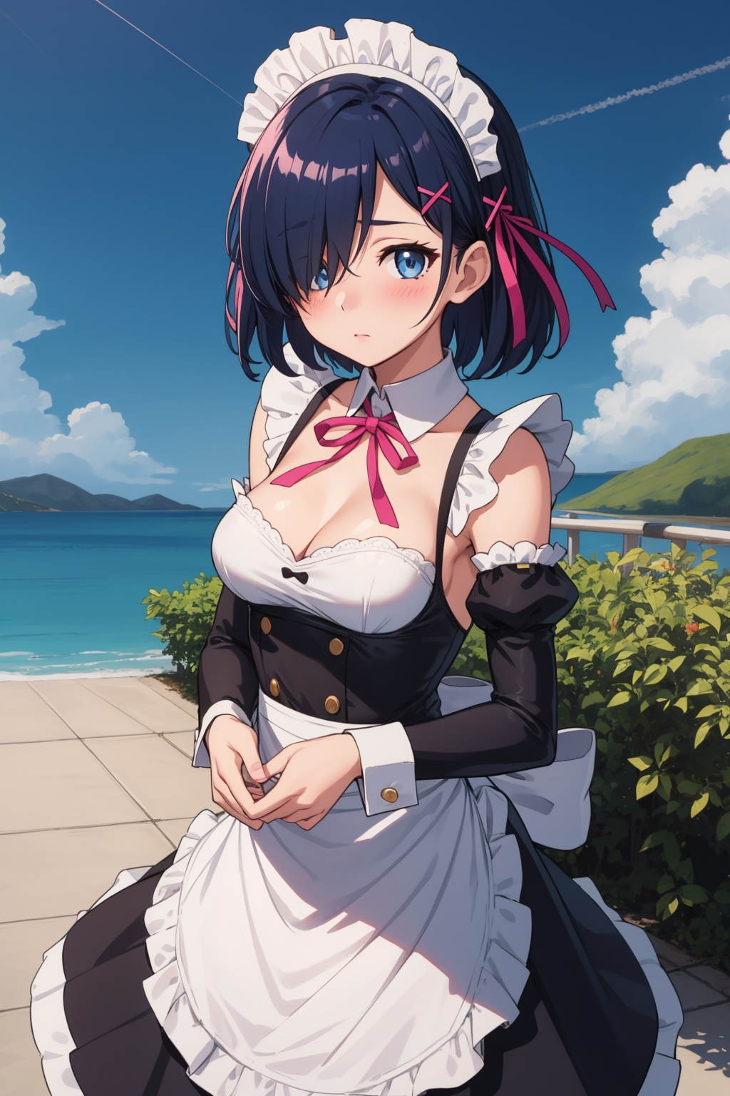 1girl,  solo,  breasts on Tensor.Art