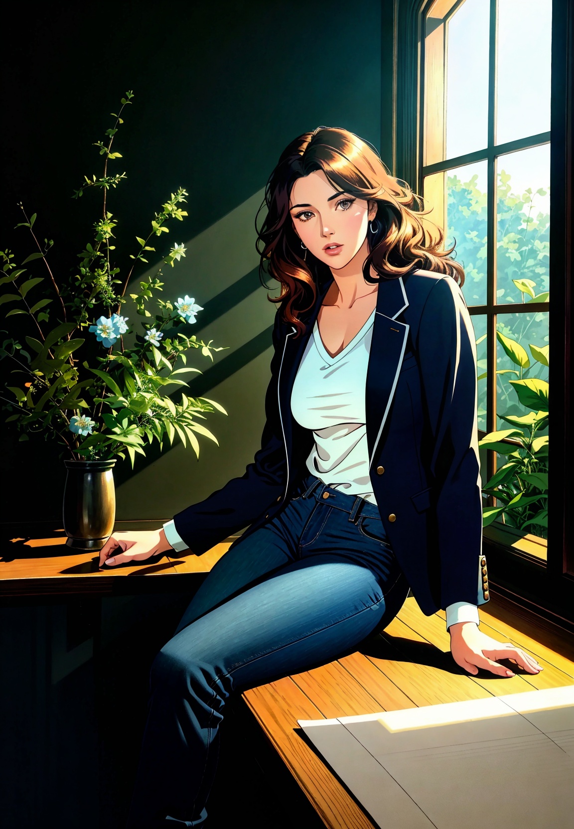 masterpiece of illustration,  photorealistic highly detailed professional 8k traditional media image,  best hand-drawn qua...