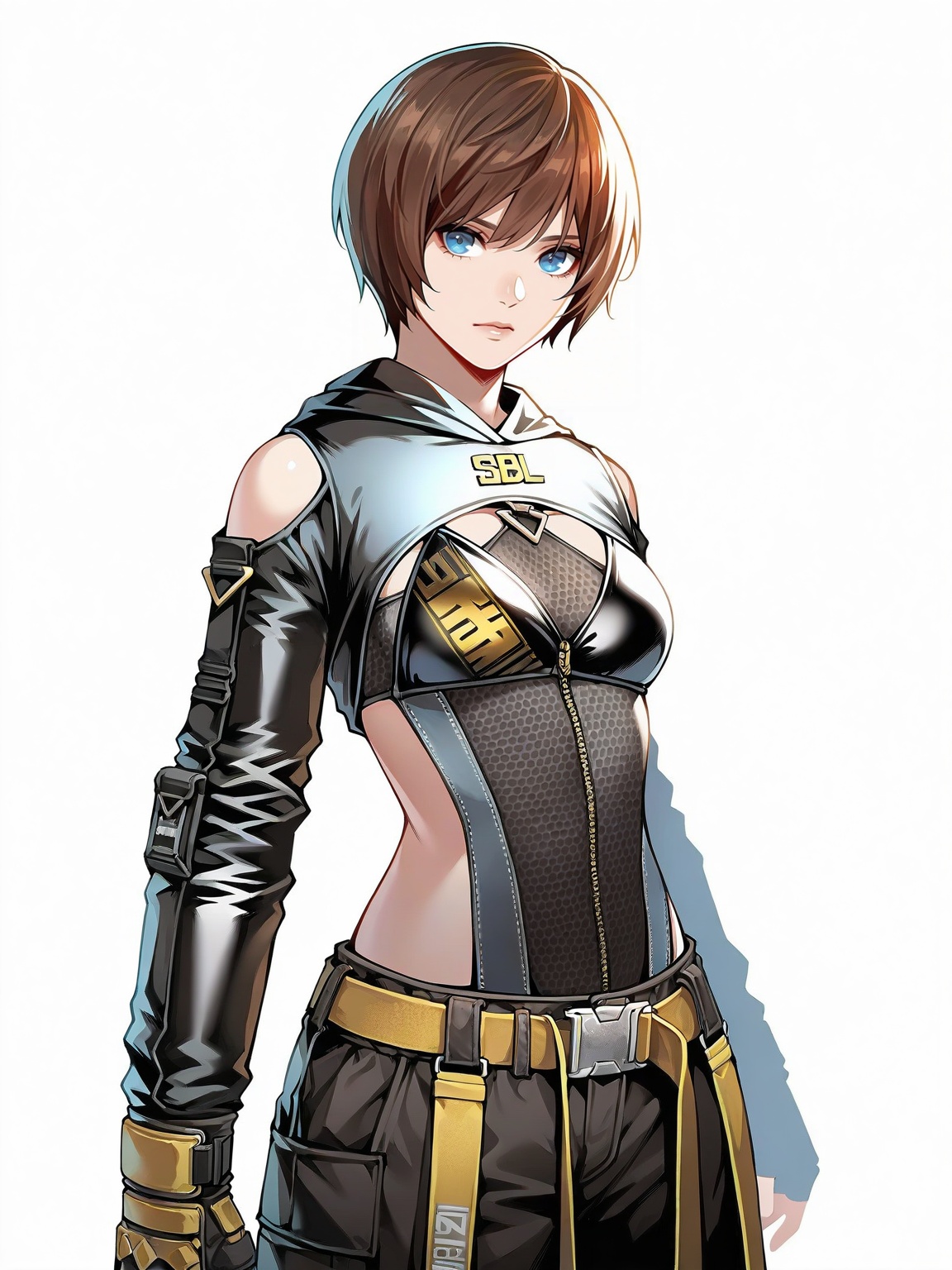 1girl,  solo,  cowboy shot on Tensor.Art