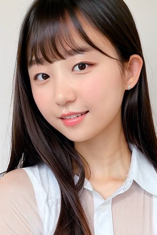 "1girl,  photo of pyoapple,  brown hair on Tensor.Art