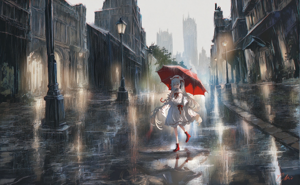 [插画风格]Chi@貓貓_艺术家风格化 by Nano on Tensor.Art
