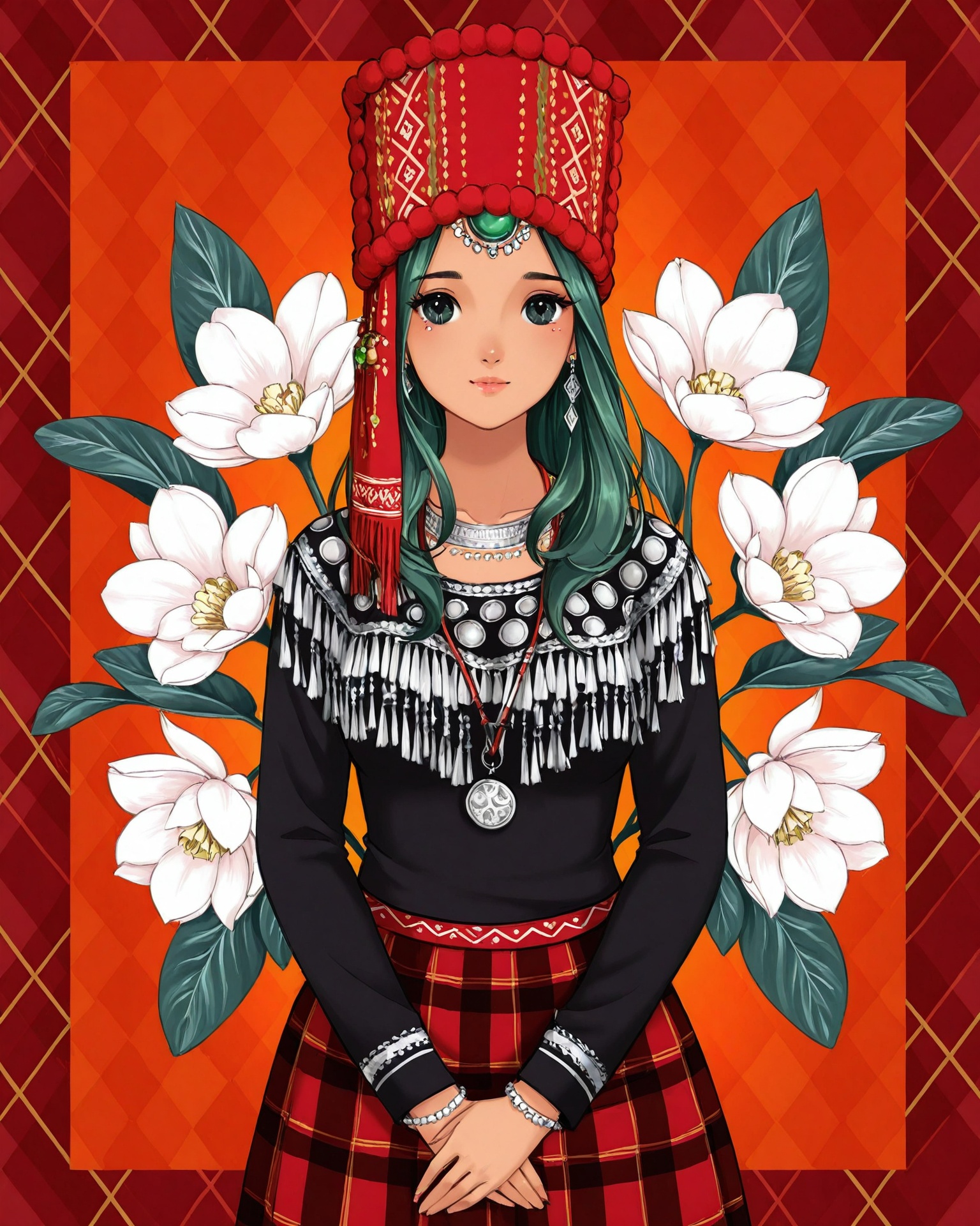 1girl,  ,  kachinfa on Tensor.Art