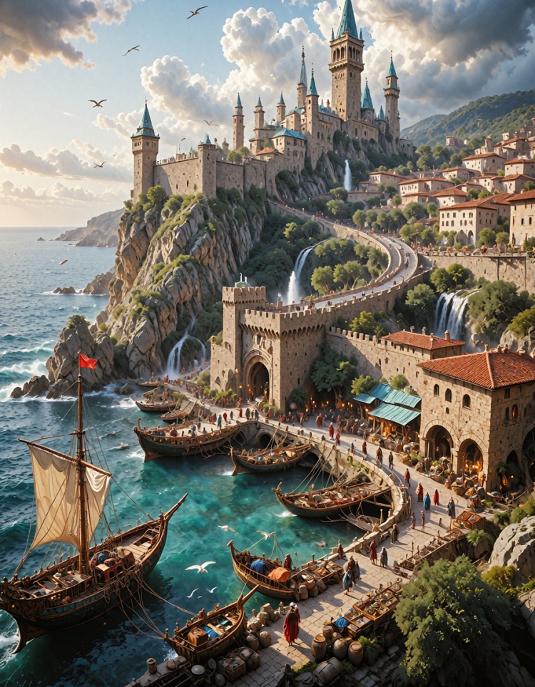 Krea2风格系列-城堡背景The_Citadel by getphat on Tensor.Art