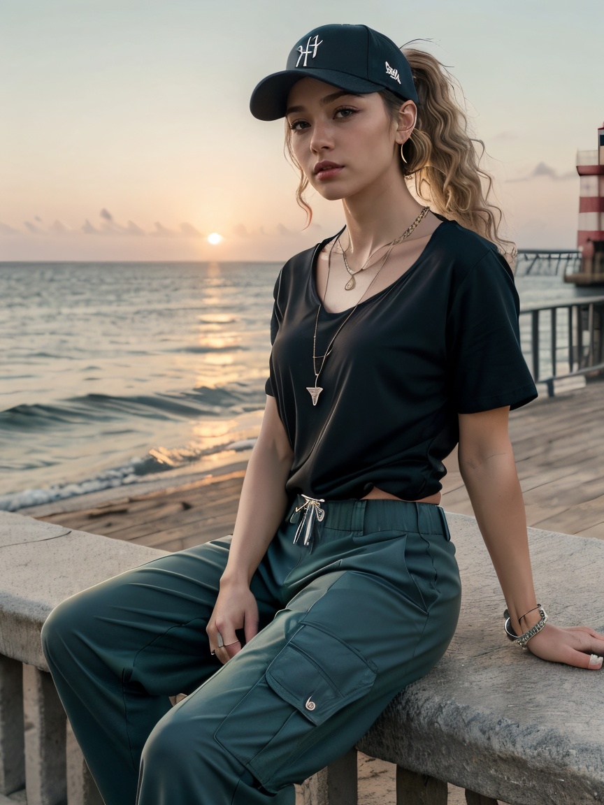 1girl,  grey blonde hair(very long hair,  curly_hair) on Tensor.Art