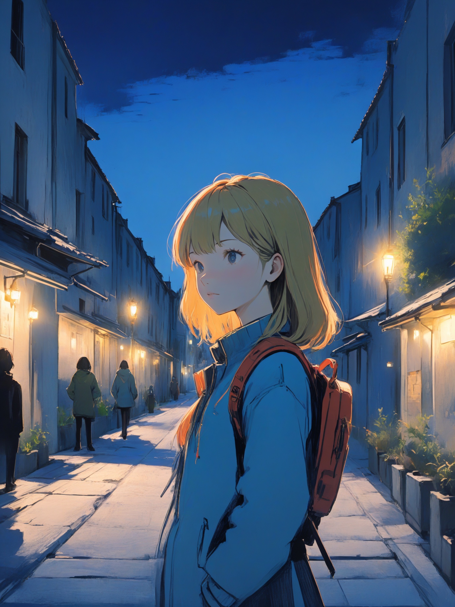 anime,  20 years,  Universal Collectable Girl on Tensor.Art