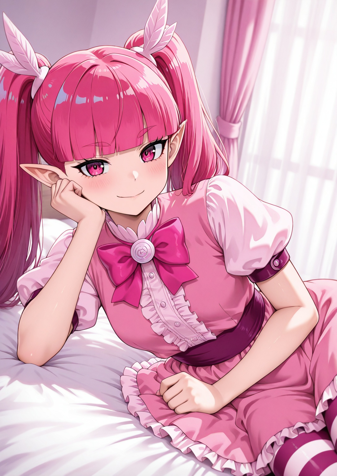 "1girl,  solo,  bedroom on Tensor.Art