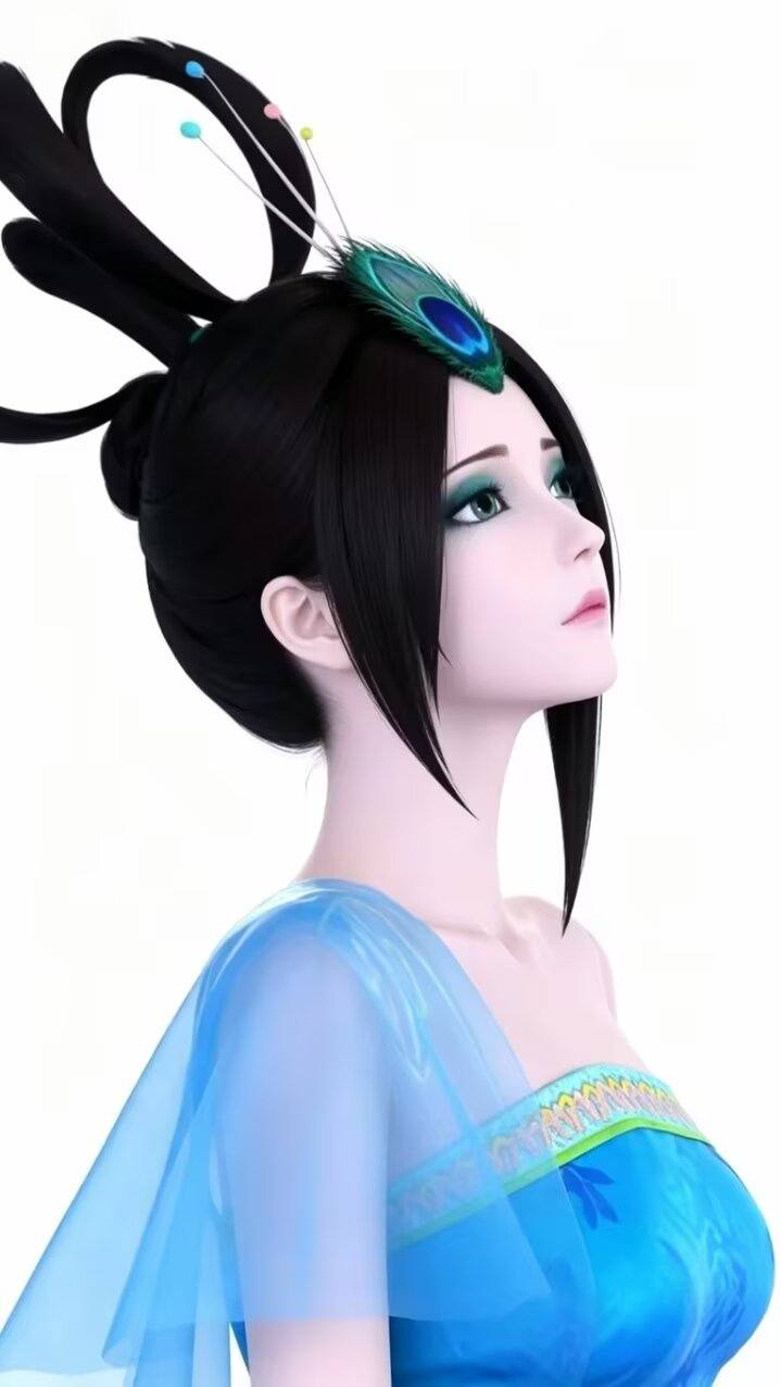 蓝孔雀旧版 by 猎刃燃烧 on Tensor.Art