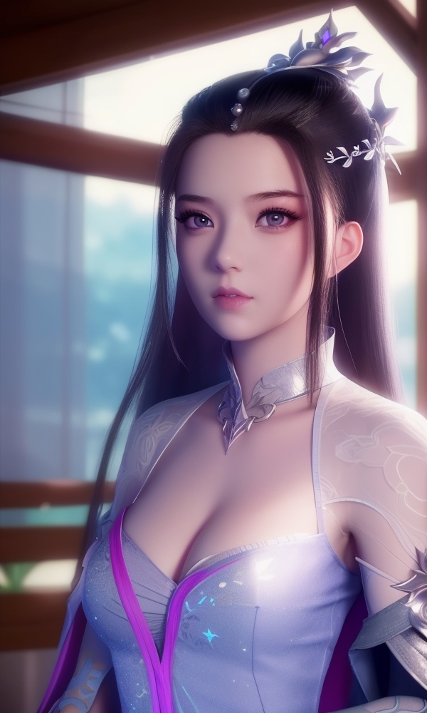 (,1girl, ,best quality, ),looking at viewer, <lora:431-DA-逆天邪神-楚月婵:0.8> ,ultra detailed background,ultra detailed background,ultra realistic 8k cg,, ,masterpiece, (( , )),, , , spirit blossom \(league of legends\),   ,   (cleavage), (), ,, 