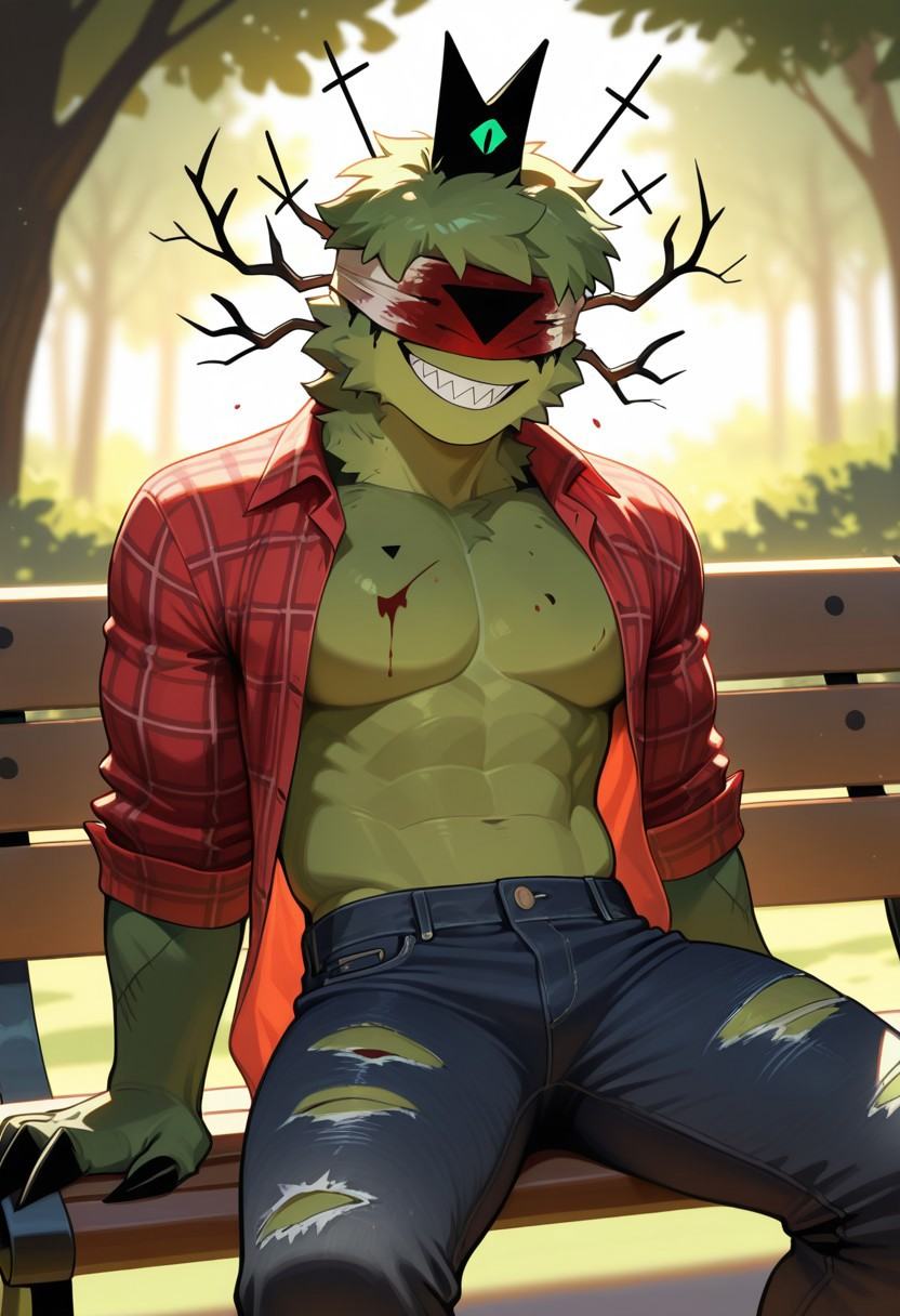 Leshy,  male,  solo on Tensor.Art