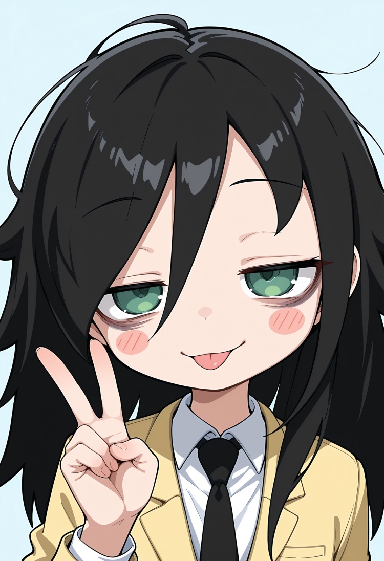Tomoko Kuroki (黒木智子) - Watamote (わたモテ) [IL] by interfusor on Tensor.Art