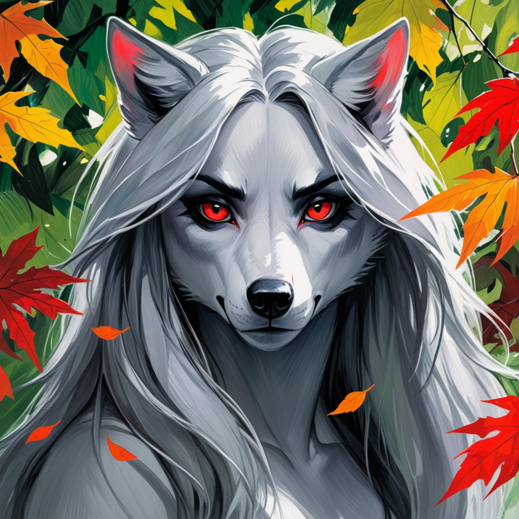 (by Agnes Cecile,  by Arthur Wardle),  feral (loona \(helluva boss\):1.25) on Tensor.Art