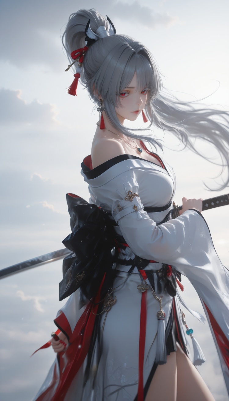 鸣潮-绯雪 by 动漫迷航 on Tensor.Art