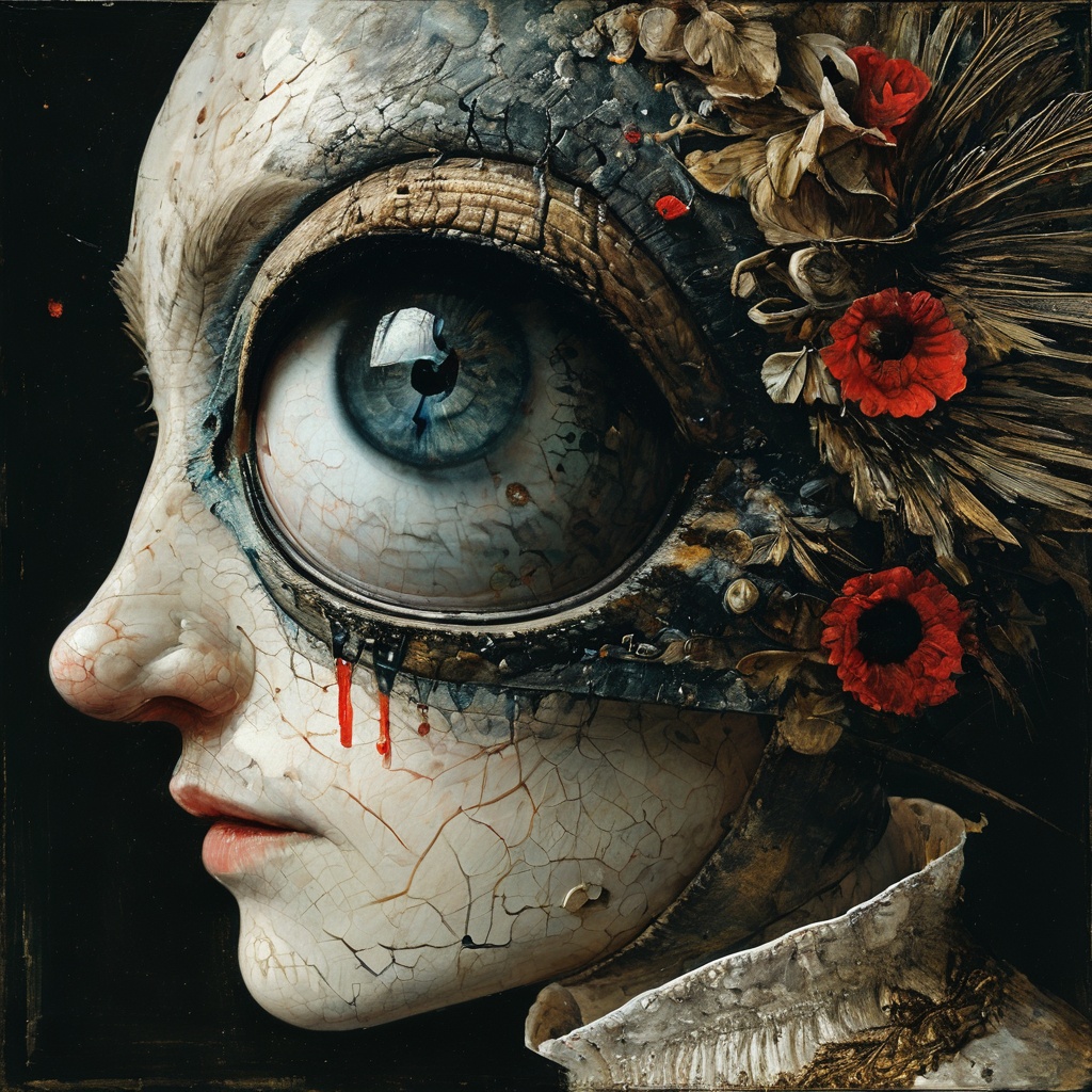 impactful paint of an eye ,  highly detailed,  8k on Tensor.Art