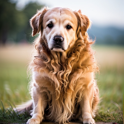 (RAW photo:1.2),(photorealistic:1.4),(masterpiece:1.4),(best quality:1.4),ultra high res,((blush)),HDR,8k resolution,<lora:dogjinmao_20240425122249-000008:1>,dogjinmao,full body, black eyes，looking at vilewer，1dog,meadow