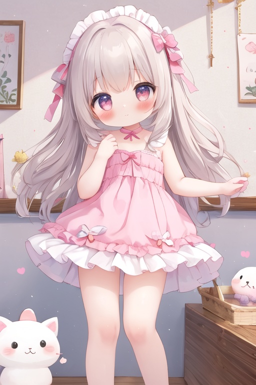 <lora:20240504-1:0.5>,1girl,solo,cute,loli,kawaii,, masterpiece, best quality,