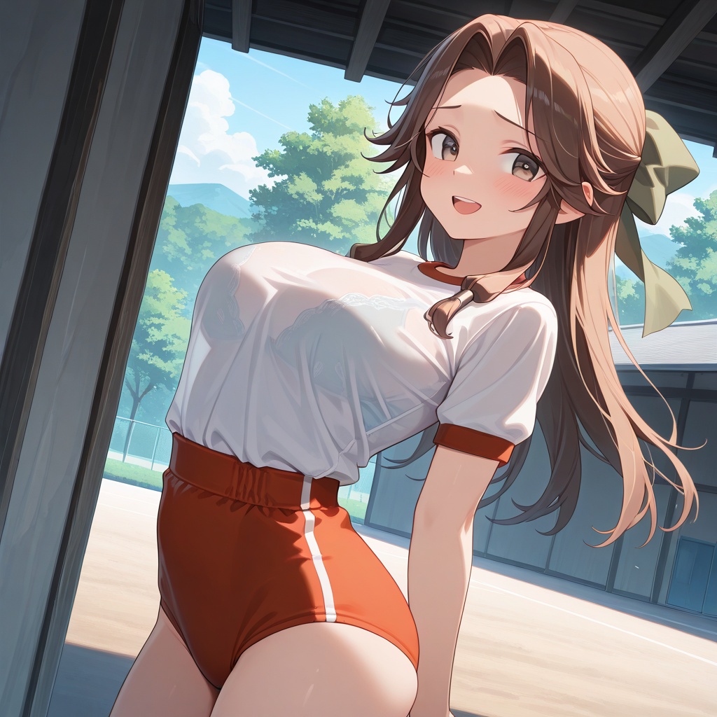tented_shirt,  1girl,  solo on Tensor.Art