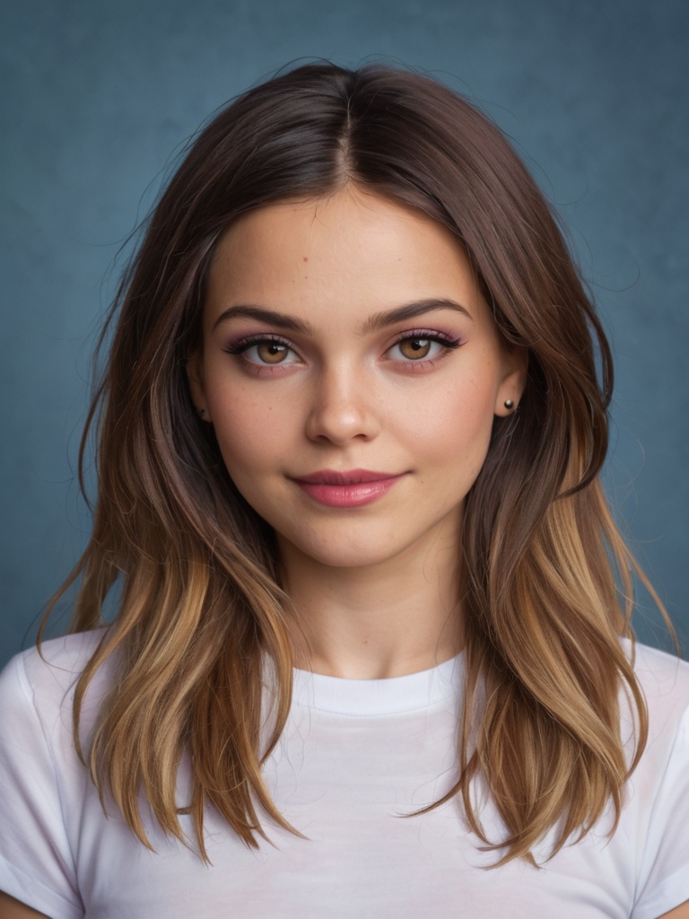 best quality,  headshot a young girl 18yo skin skin-color color stand in yugoslavia,  jeans on Tensor.Art
