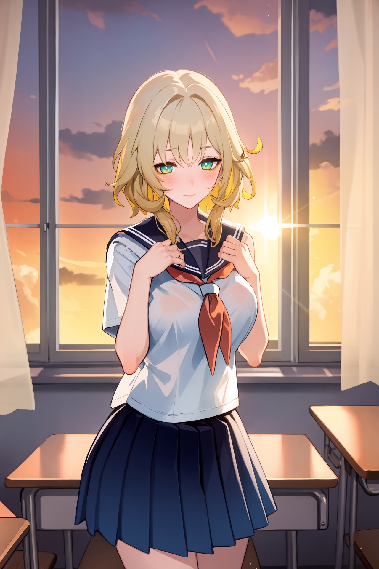 1girl,  solo,  aglaea \(honkai: star rail\) on Tensor.Art