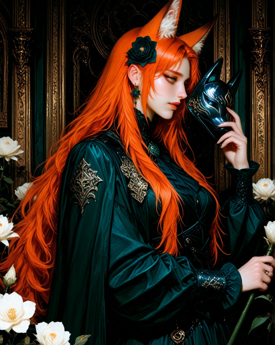 gothic style,  horror theme,  dark theme on Tensor.Art