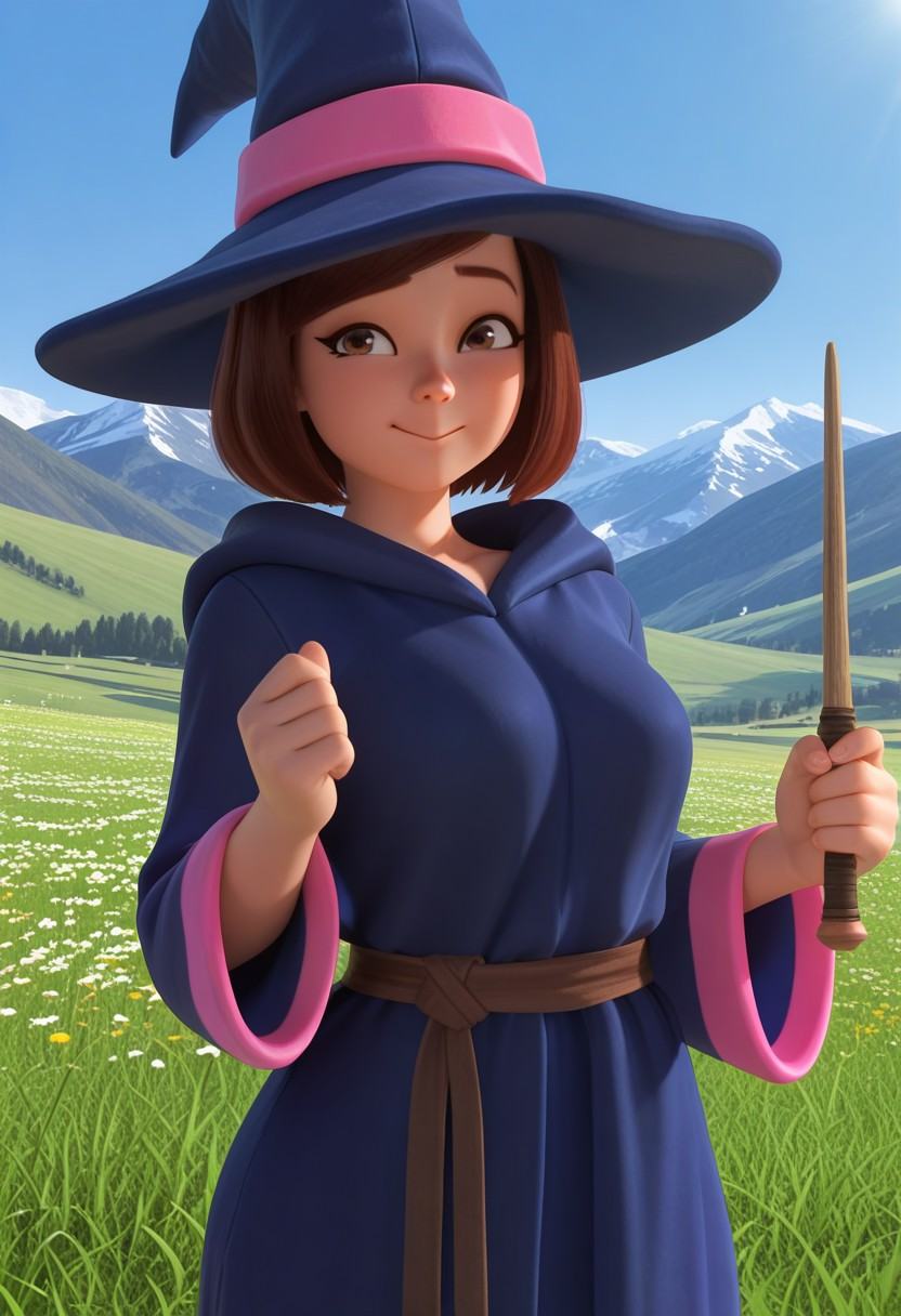 solo female,  Emma,  brown hair on Tensor.Art