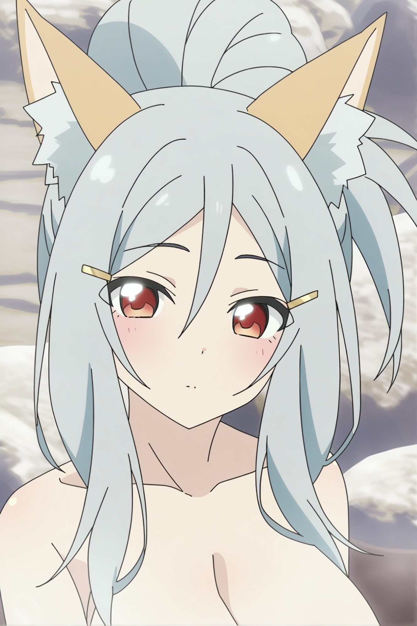 Komachi,  1girl,  animal ears on Tensor.Art