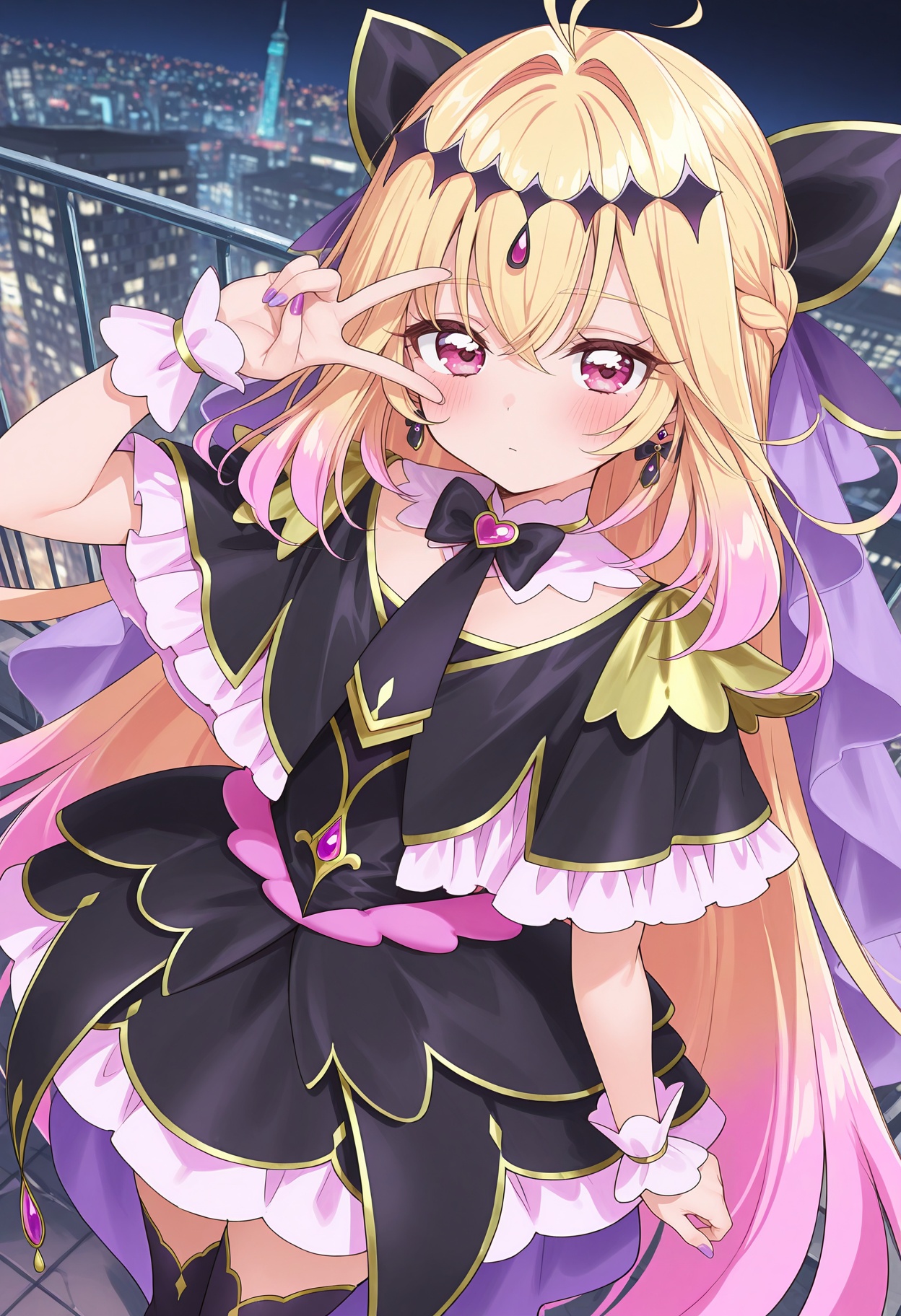 1girl,  solo,  cure arcana shadow on Tensor.Art