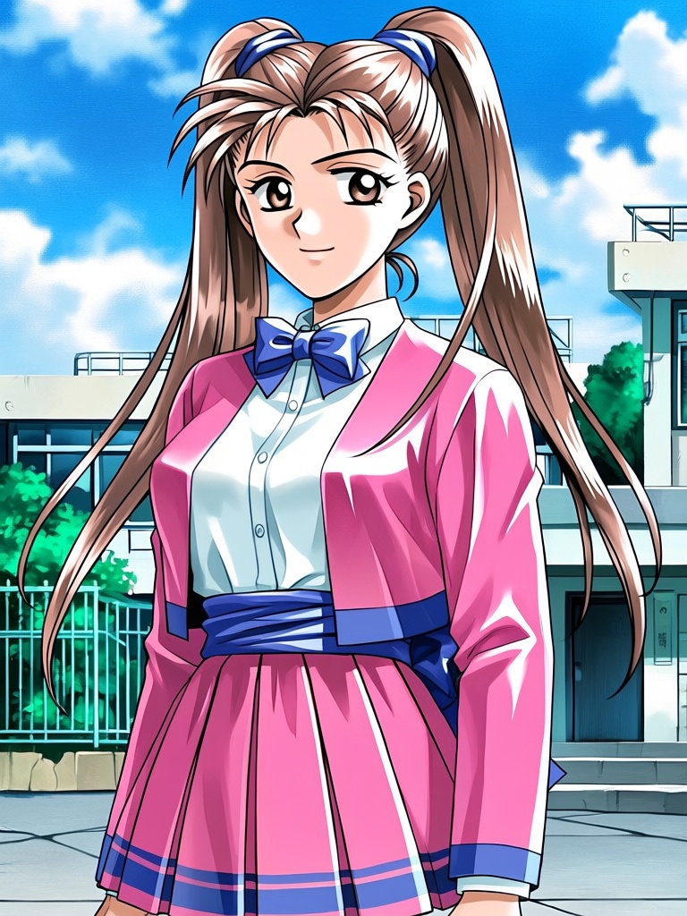 1990s (style),  Kanou_Ryouko,  1girl on Tensor.Art
