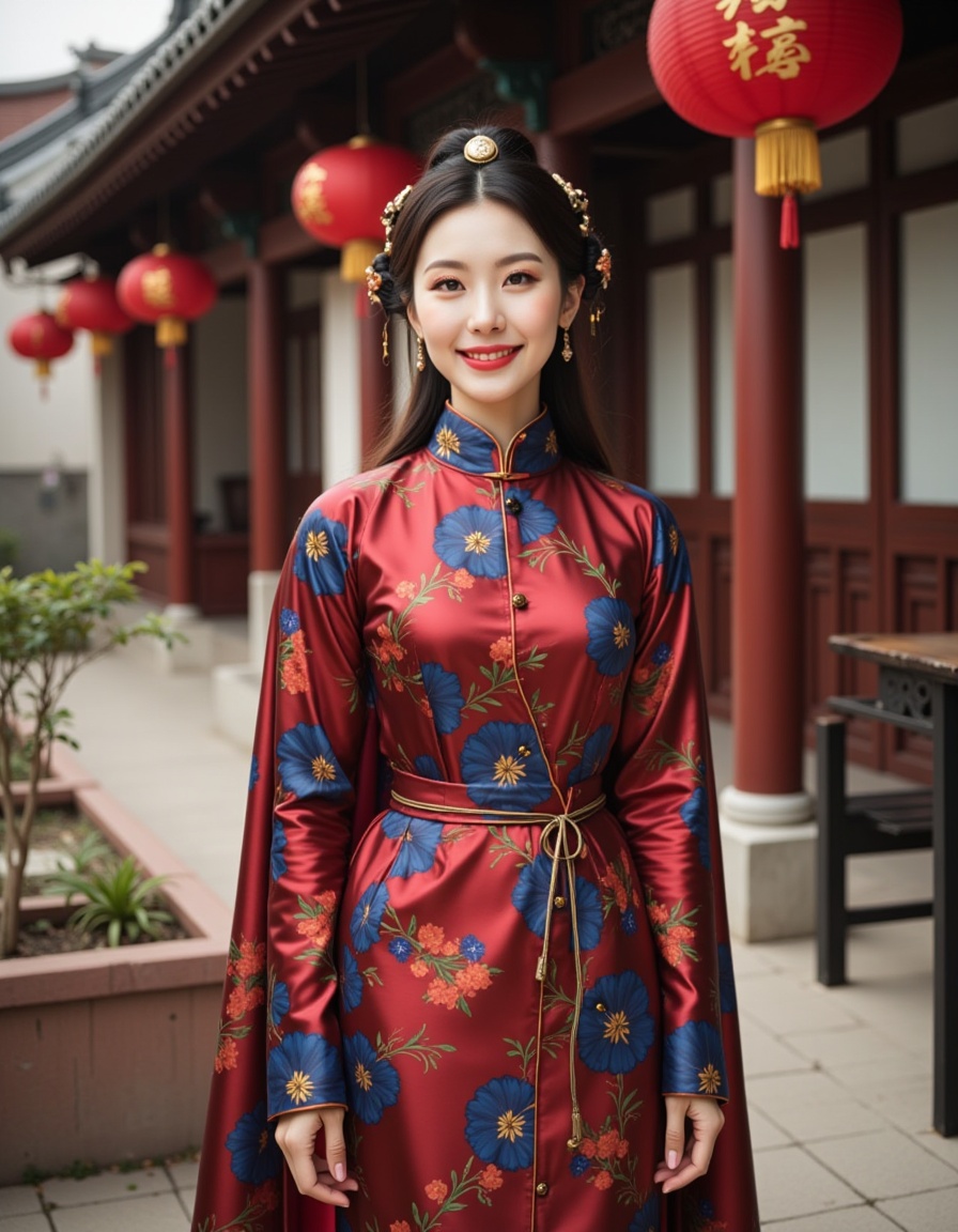 a real picture of a south korea woman,Chinese Zhongshan Suit\(A modern uniform inspired by traditional Chinese clothing\),