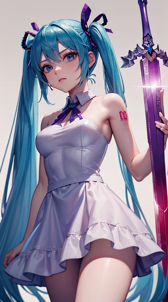 1girl,  solo,  dress on Tensor.Art
