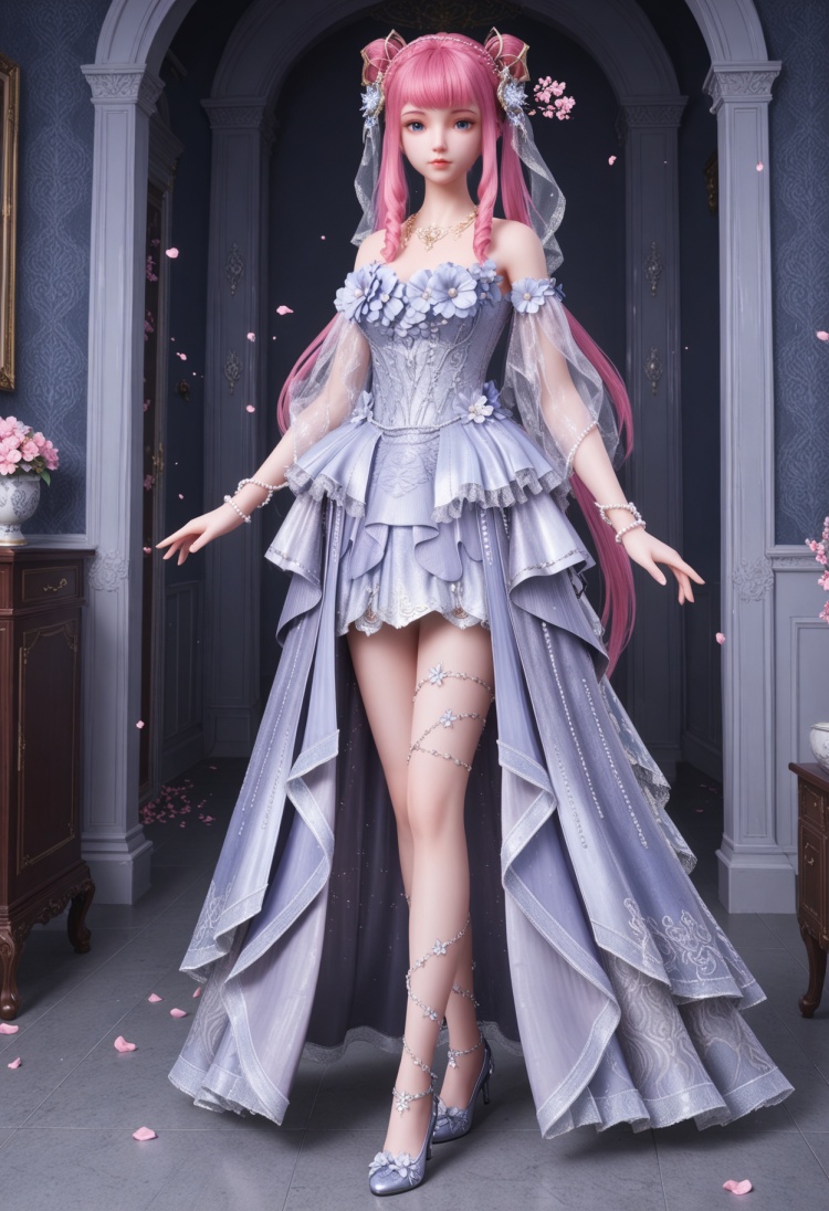 陈樱儿婚服-国漫-Illustrious光辉 by 云落 on Tensor.Art