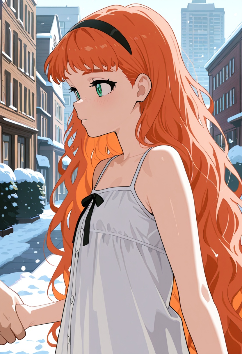1girl,  solo,  frill wep on Tensor.Art