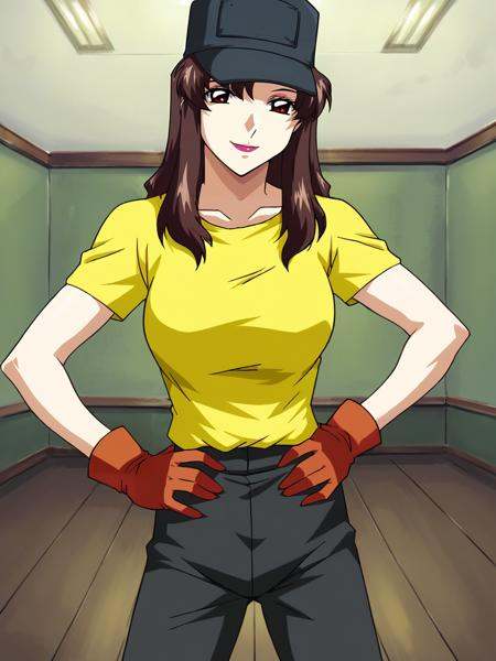 Murrue,  1girl,  brown hair on Tensor.Art