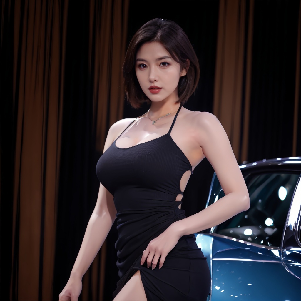 1girl,dress,breasts,lips,looking_at_viewer,jewelry,solo,<lora:chen(0.822):0.8>,