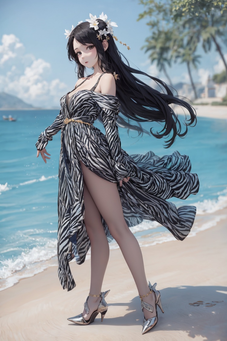 (开放下载）斑马裙 by 海底烂皮球 on Tensor.Art