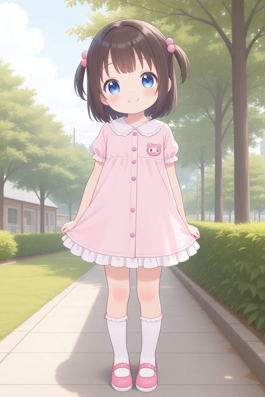 solo,1girl,cute girl,little_girl,loli,child,kawaii,smile,