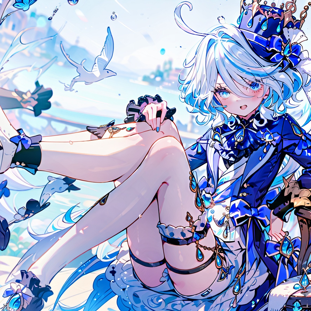 furina,  full_shot,  panorama on Tensor.Art