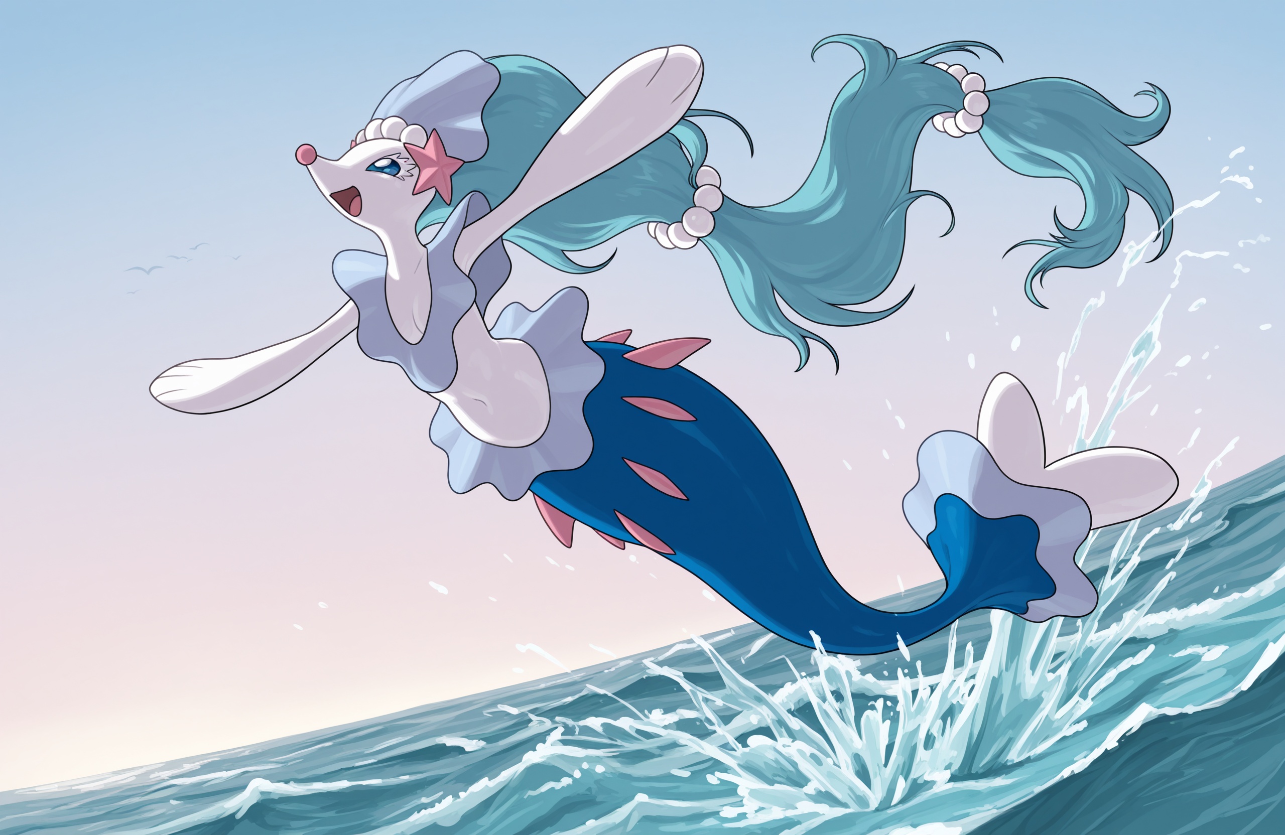 primarina,  pokemon \(species\),  pinniped on Tensor.Art