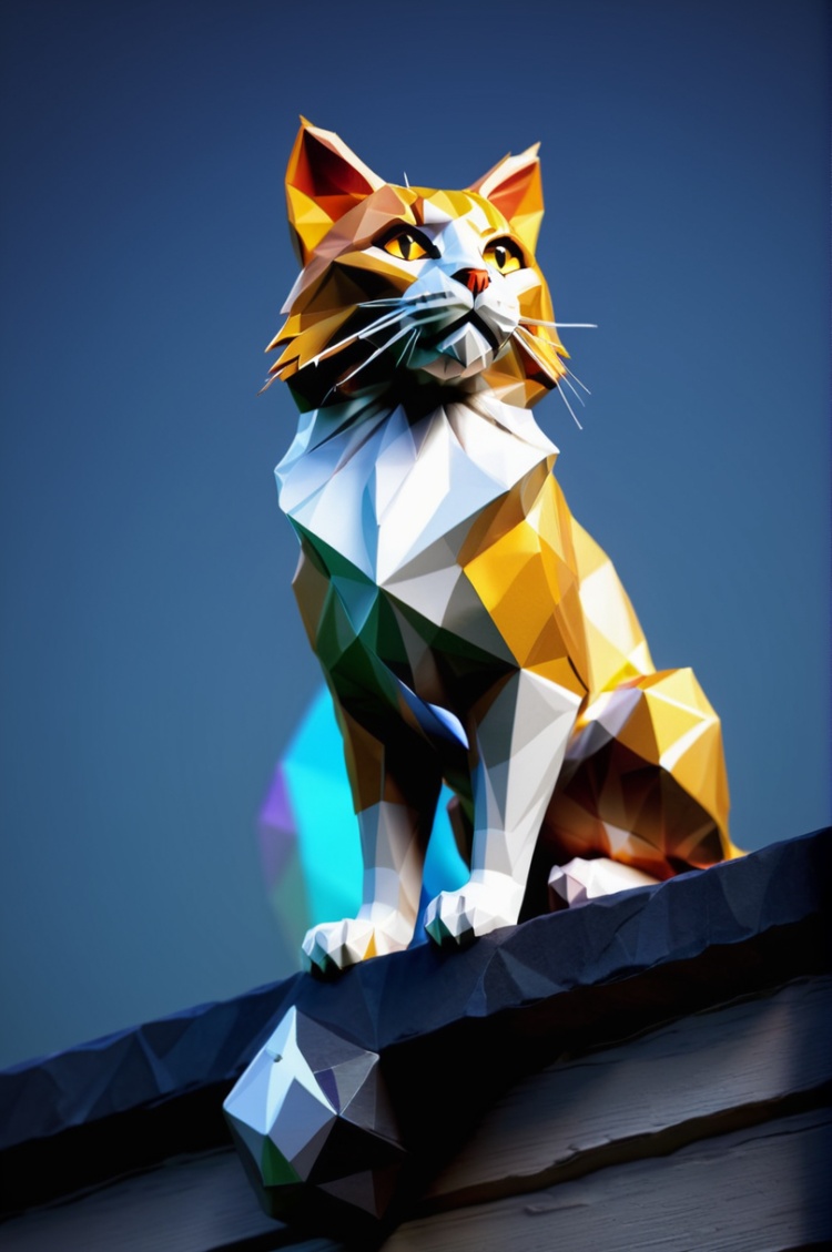 Xe: Low Poly 3D by 罪 on Tensor.Art
