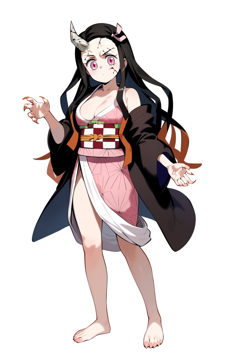 【鬼灭之刃-Kimetsu no Yaiba】祢豆子-Kamado Nezuko by Tangerboom on Tensor.Art