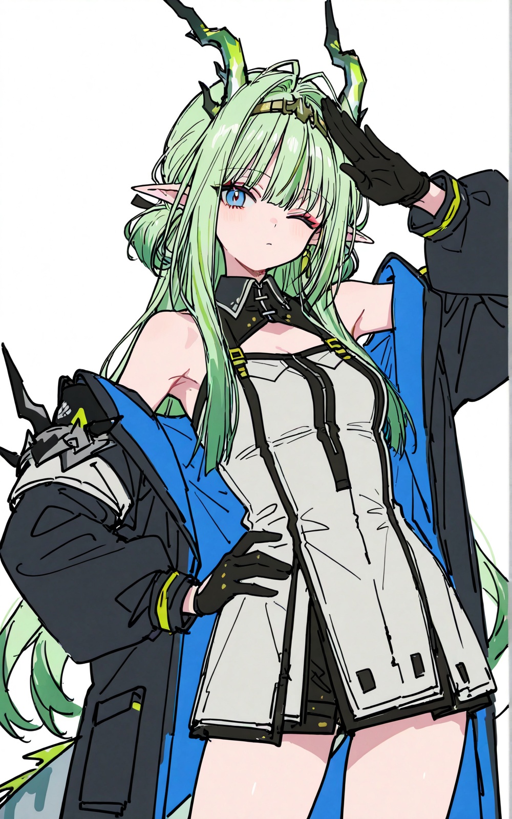 3774_illu,  flat color,  sketch on Tensor.Art